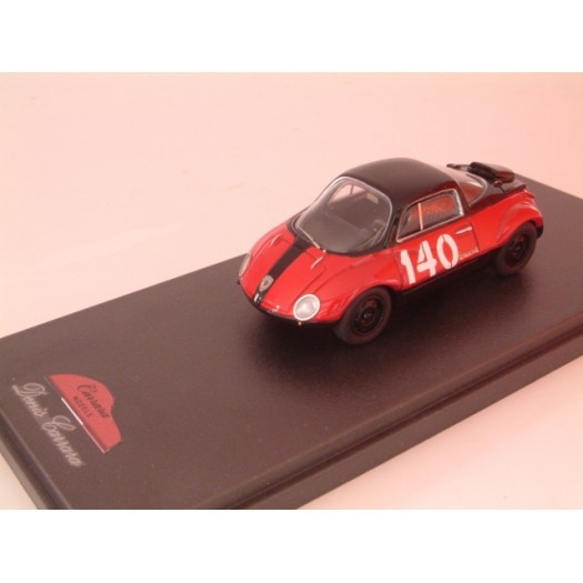 Fiat Abarth 750 Goccia  #140 Trento Bondone 1958 - Standard Built 1:43